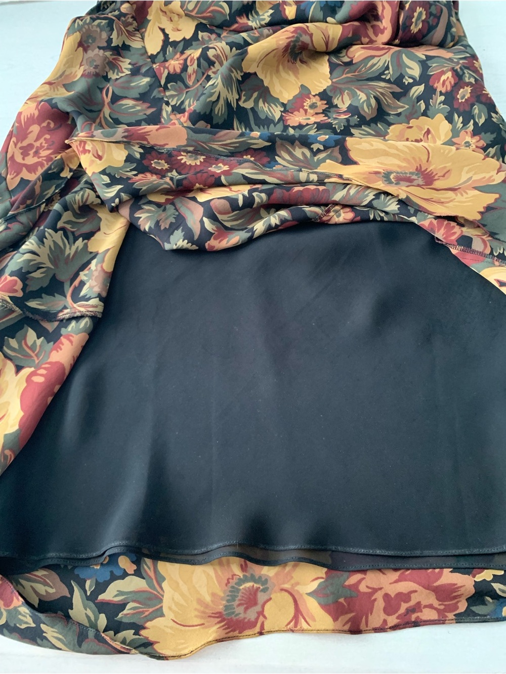 Lauren Ralph Lauren Silk Maxi Skirt - Picture 5 of 5